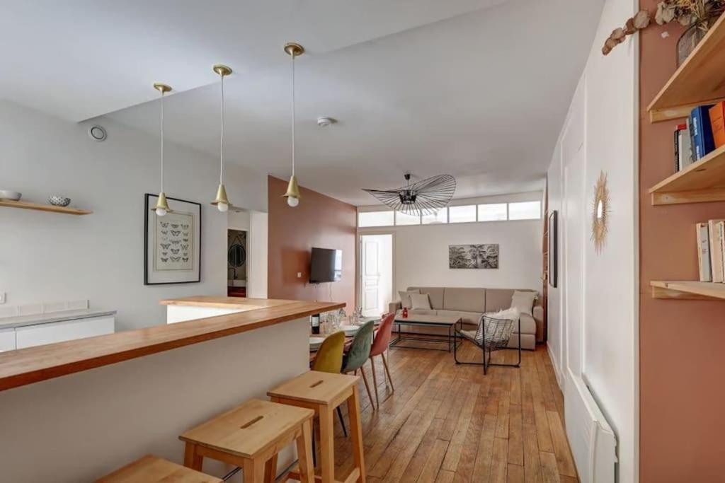 شقة Louvre Montorgueuil Historical Center 3Br II باريس المظهر الخارجي الصورة