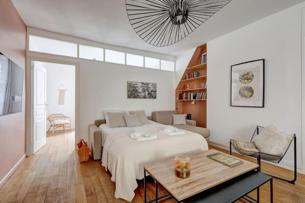 شقة Louvre Montorgueuil Historical Center 3Br II باريس المظهر الخارجي الصورة